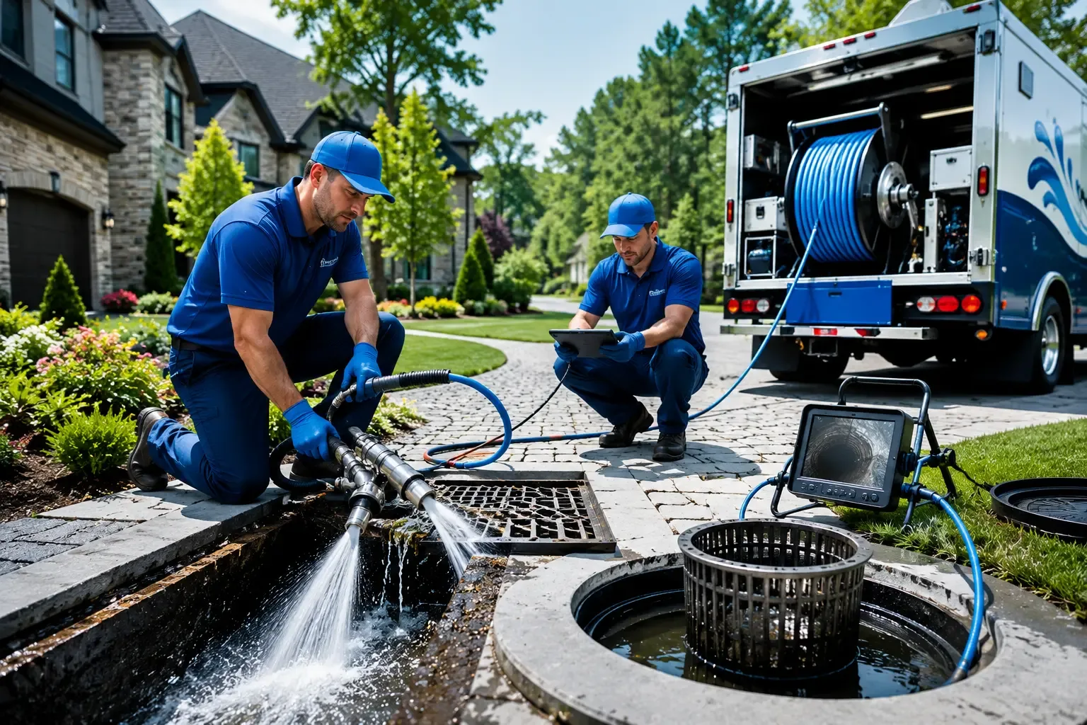 Local outdoor drain cleaning professionals in Kerman, CA